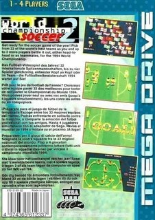 World Championship Soccer II - Dos