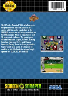 World Series Baseball '96 - Dos