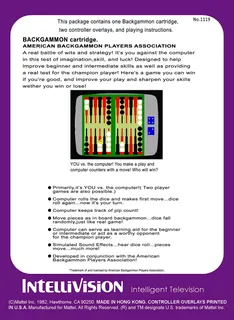 ABPA Backgammon - Dos