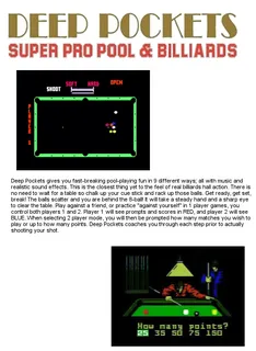 Deep Pockets-Super Pro Pool and Billiards - Dos
