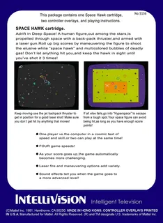 Space Hawk - Dos