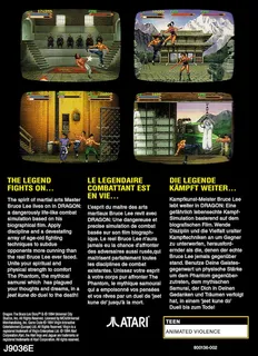 Dragon : The Bruce Lee Story - Dos