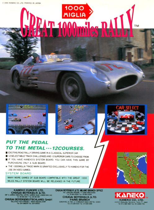 1000 Miglia : Great 1000 Miles Rally