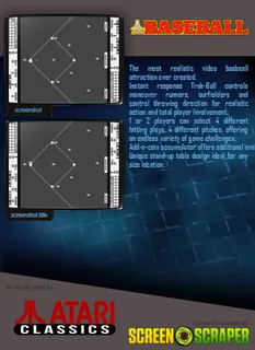 Atari Baseball - Dos