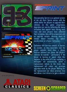 Championship Sprint - Dos