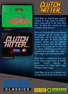 Clutch Hitter - Dos