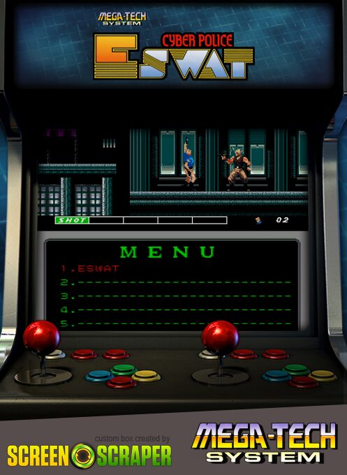 Cyber Police Eswat: Enhanced Special Weapons And Tactics (mega-tech)