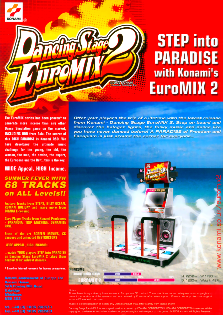 Dancing Stage Euro Mix