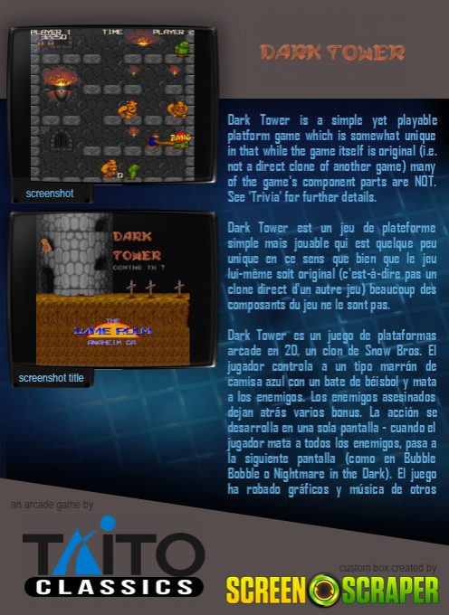 Jaquette arrière
