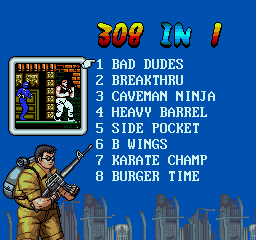 My Arcade Data East Classics - Pixel Player (308-in-1) (DGUNL-3202)