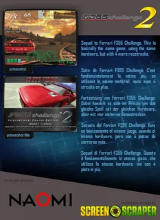 F355 Challenge 2: International Course Edition - Dos