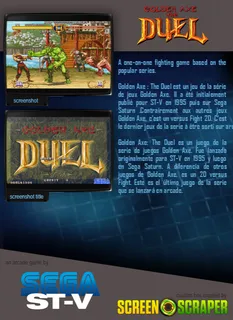 Golden Axe - The Duel dos