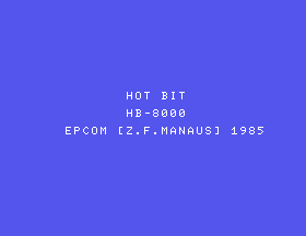 HB-8000 Hotbit (MSX1, Brazil)