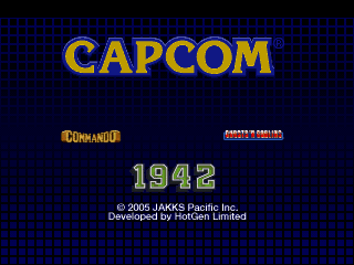 Capcom 3-in-1 (1942, Commando, Ghosts'n Goblins) (JAKKS Pacific TV Game, Game-Key Ready) (29 MAR 2005 B)