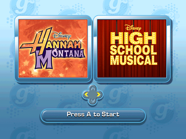 Hannah Montana G2 Deluxe / High School Musical G2 Deluxe - Two in One (JAKKS Pacific TV Game)