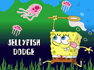 SpongeBob SquarePants Jellyfish Dodge (JAKKS Pacific TV Game) (Apr 5 2007)