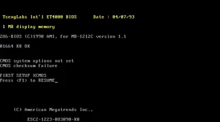 Biostar MB-1212C (IBM PC/AT Clone Motherboard)