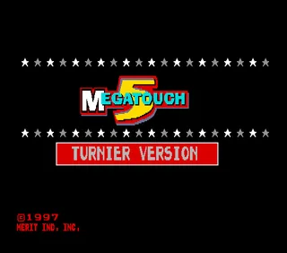 Megatouch 5 Turnier Version (9255-70-50 R0D, Bi-Lingual GER/ENG version)