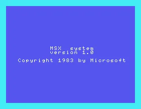 ML-F110 (MSX1, Japan)