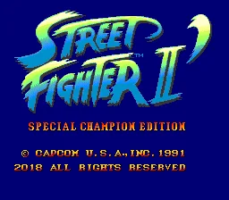 Street Fighter II: Special Champion Edition (MSI Plug & Play) (Europe)