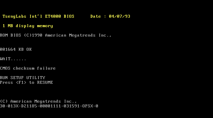 Carte-mere 386SX (Chipset OPTi 82C283)