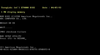 Carte-mere 486 (Chipset OPTi 82C392/82C493)