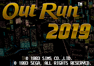 Out Run 2019 (Radica Plug & Play, UK)