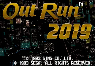 Out Run 2019 (Radica Plug & Play, UK)