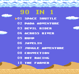 Super Arcade 101-in-1 (Firecore/VT hybrid, set 1)