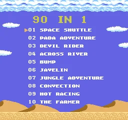 Super Arcade 101-in-1 (Firecore/VT hybrid, set 1)