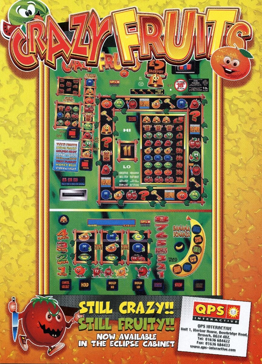 Crazy Fruits (PR6813, CRFR) (Qps) (Scorpion 4) (set 1)