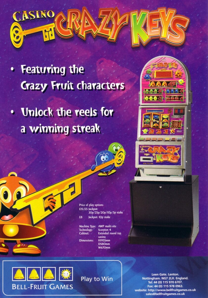 Casino Crazy Keys (Bellfruit) (Scorpion 4) (set 1)