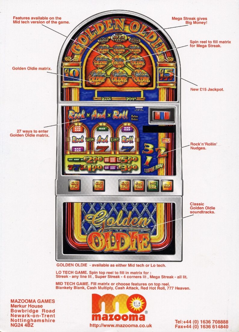 Casino Golden Oldie (Mazooma) (Scorpion 4) (set 5)