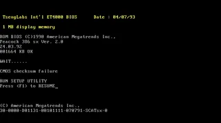 Carte-mere 386SX (SCsxAIO, Version 2.0)
