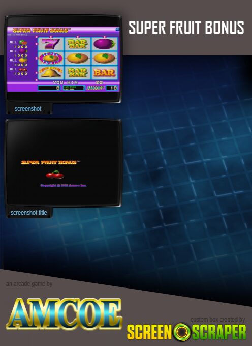 Super Fruit Bonus (Version 2.5E Dual) dos