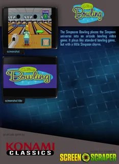 Simpsons Bowling dos