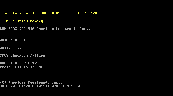 Carte-mere 386 (Chipset SiS Rabbit)