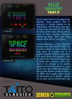 Space Invaders Part 2 dos