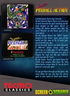 Super Pinball Action dos