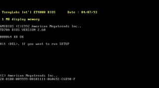Carte-mere TD70A / TD70AN (Clone IBM PC/AT)
