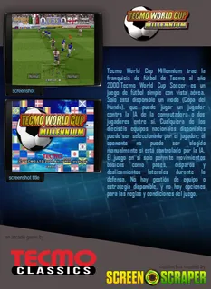 Tecmo World Cup Millennium dos