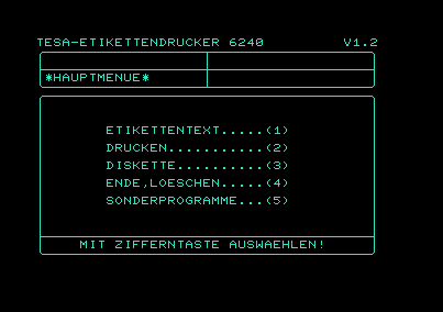 Etikettendrucker 6240 (Imprimante d'Etiquettes)