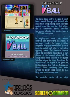 U.s. Championship V'ball dos