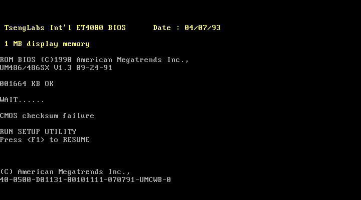 Carte-mere UM486/UM486sx