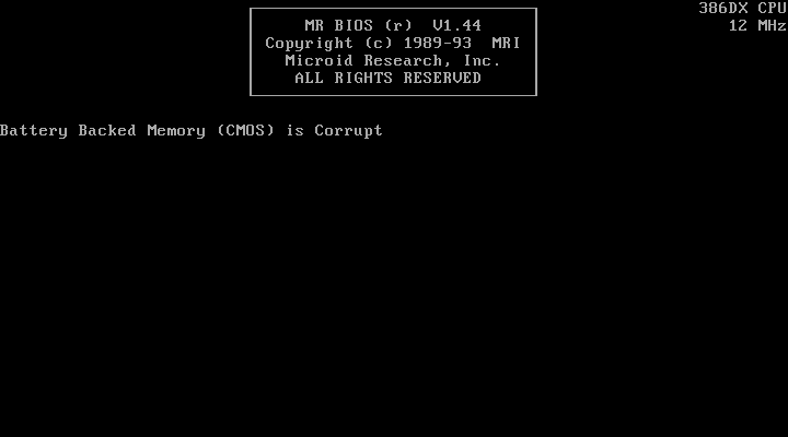 Carte-mere 386 (Chipset UMC UM82C481AF)
