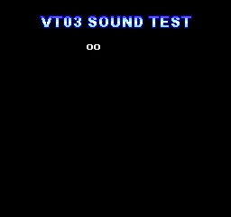 VRT VT SDK 'VT03 Sound Test' (Sound Generator FMDemo)
