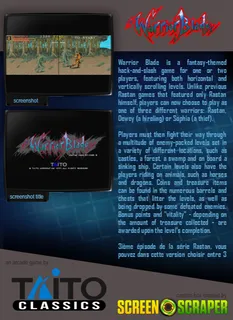 Warrior Blade - Rastan Saga dos