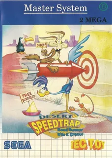 Desert Speedtrap Starring Road Runner And Wile E. Coyote