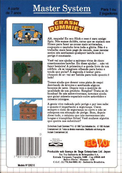 Jaquette arrière