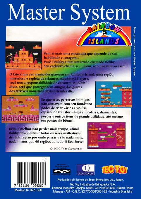 Jaquette arrière